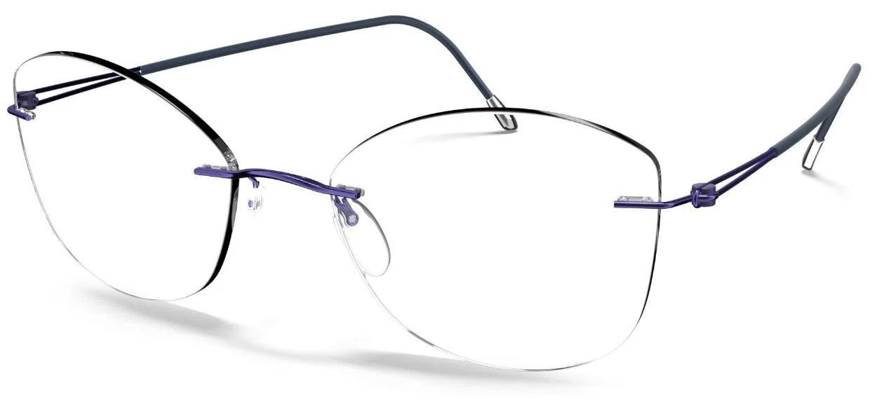 Silhouette Lite Spirit Demo Rimless 5569 Eyeglasses - view 8